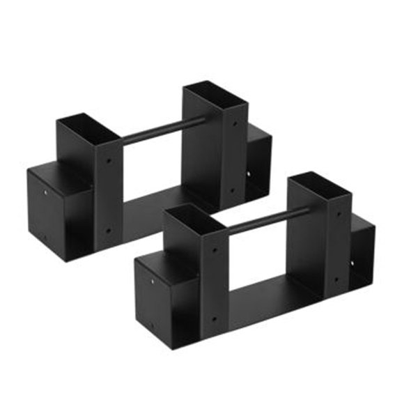 Gracie Oaks 2pack Firewood Rack Outdoor, wood Holder Log Storage